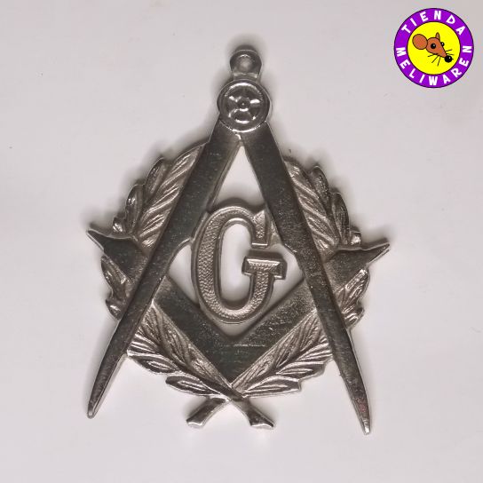 Joya Medall&oacute;n Mas&oacute;nico Escuadra Y Br&uacute;jula